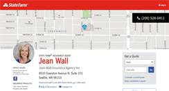 Desktop Screenshot of jeanwallinsurance.com